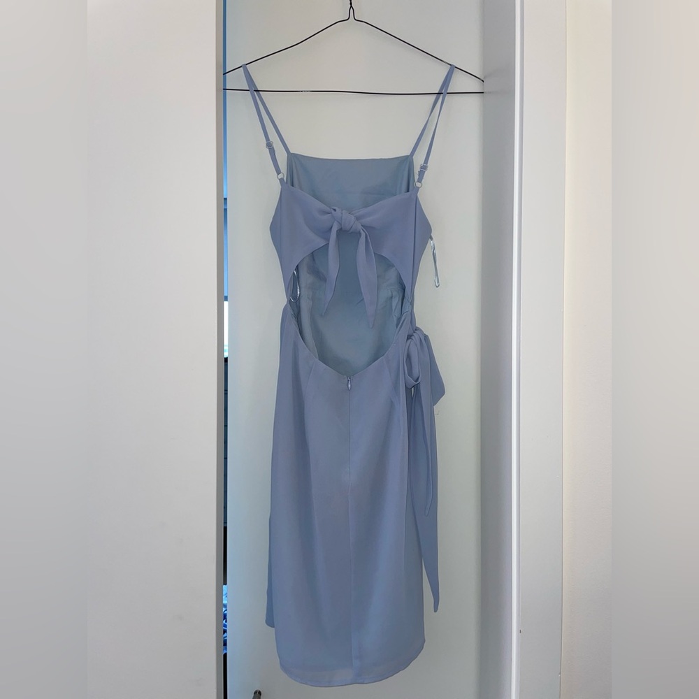 Superdown Morgan Layered Mini Dress - Light Blue